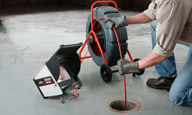 Video Pipe Inspection in Hills